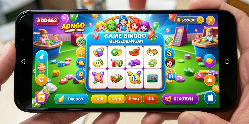 Tampilan screenshot gameplay seru dari game Bingo ADG62.