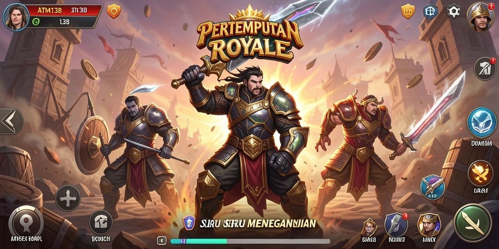 Tampilan gameplay ATM138 yang mendebarkan dan penuh aksi.
