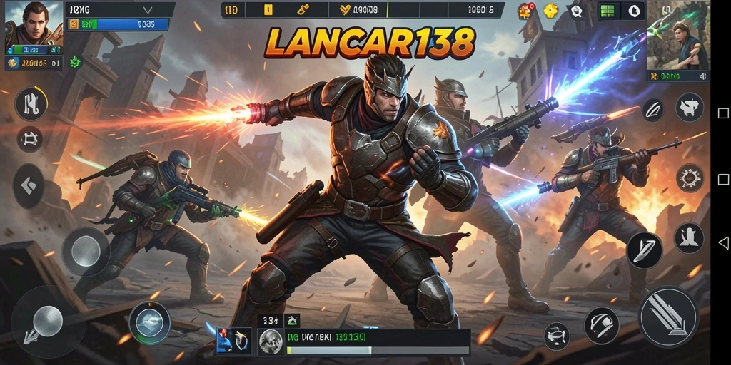 Tampilan gameplay LANCAR138 yang seru dan dinamis.