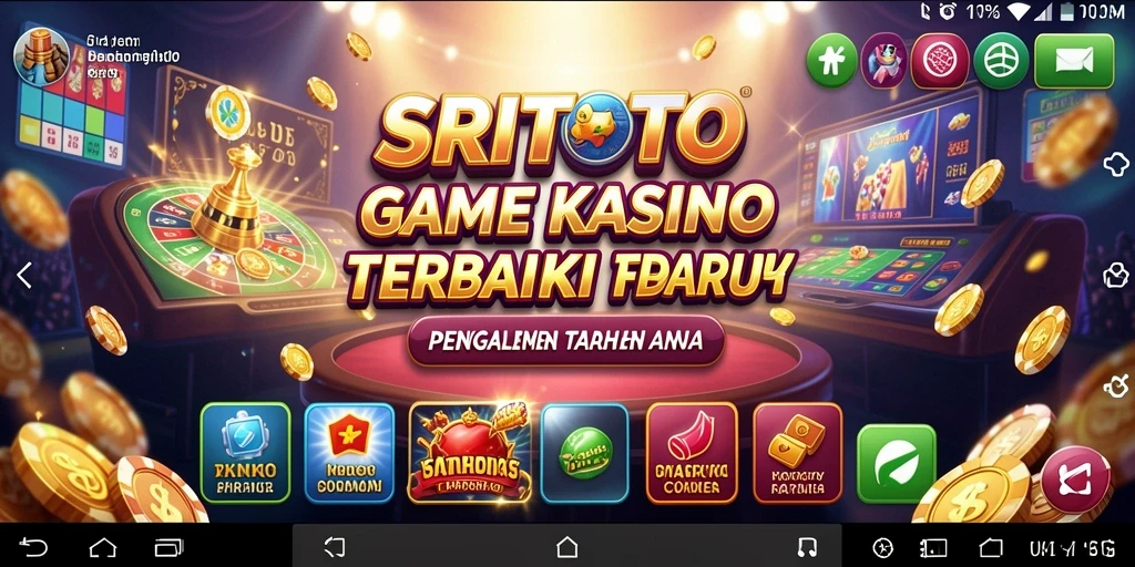 Screenshot gameplay Kasino SRITOTO menampilkan aksi seru dan interaksi langsung.